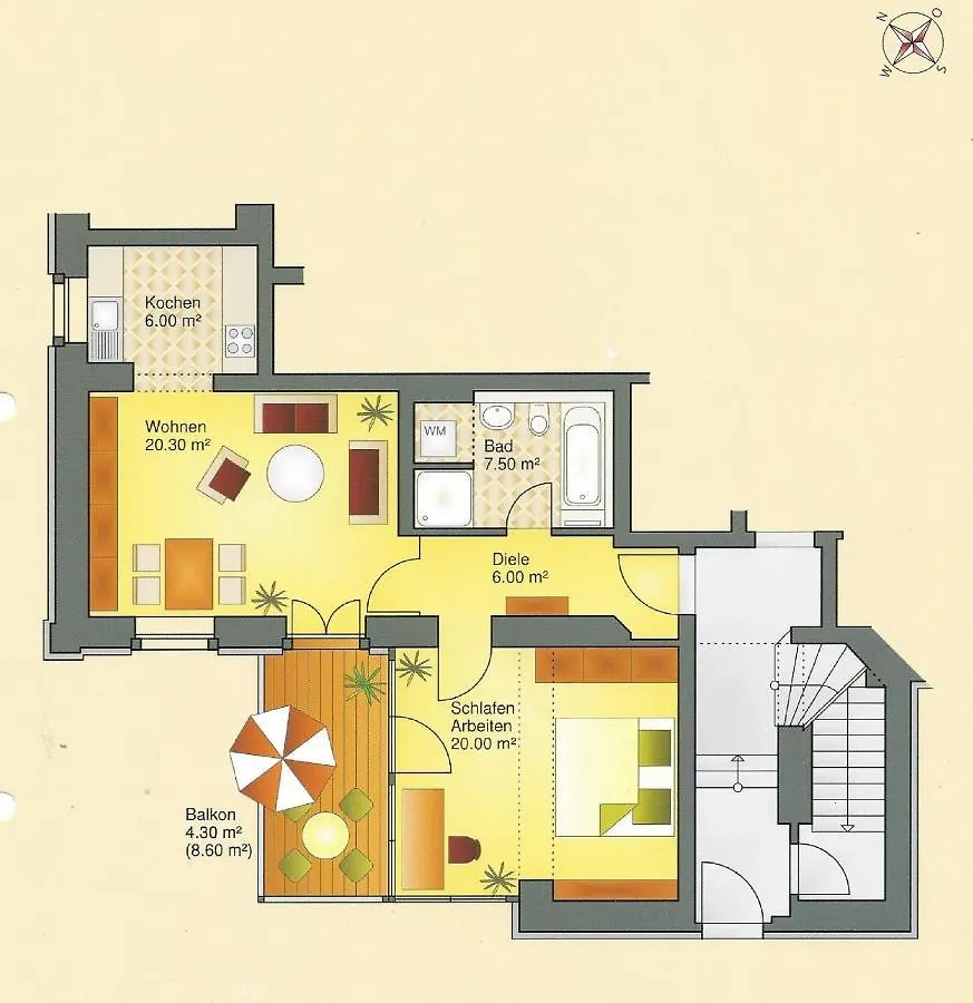 Apartment Am Rosengarten Δρέσδη